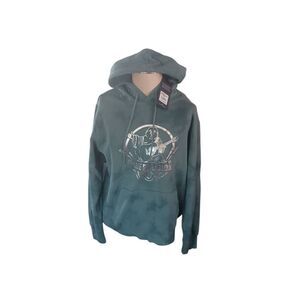 True religion hoodie Buddha foil tye dye large New with tags